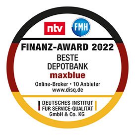 FMH und dem Deutschen Institut für Service Qualität mit dem Finanz-Award 2022 